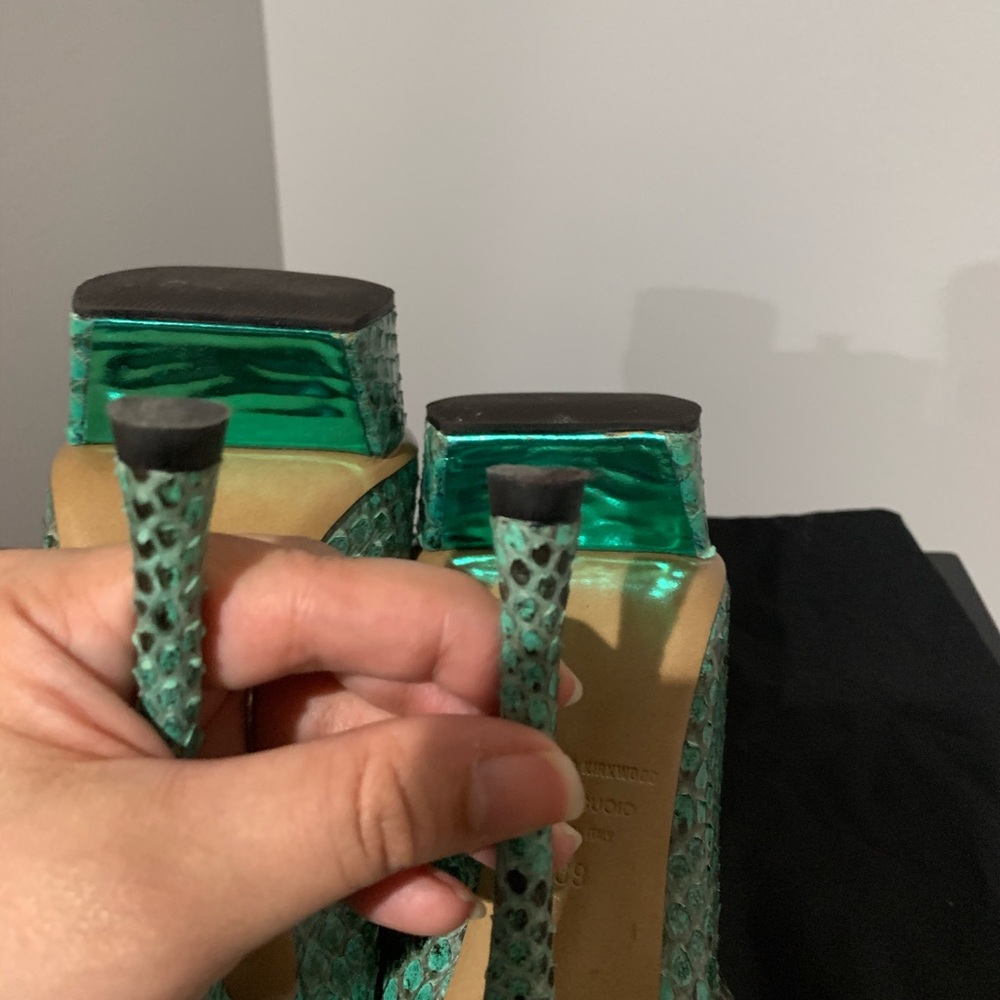 Nicholas Kirkwood Python Ankle Boots - image 8